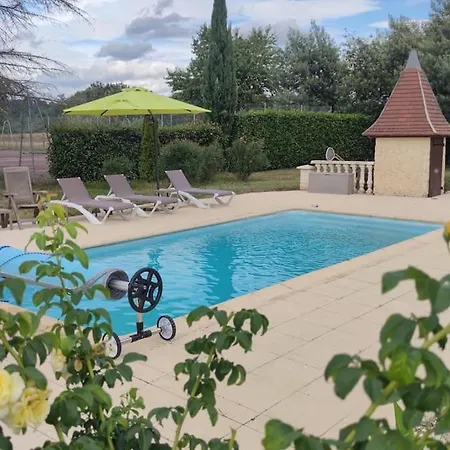 Feriehus Maison 75 M2 Piscine Chauffee, Terrain De Tennis Prigonrieux